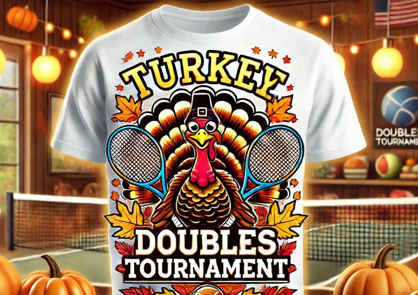 thanksgiving shirt turkey doubles tournament t shirts